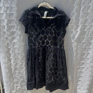 Julian Taylor Black Lace Dress